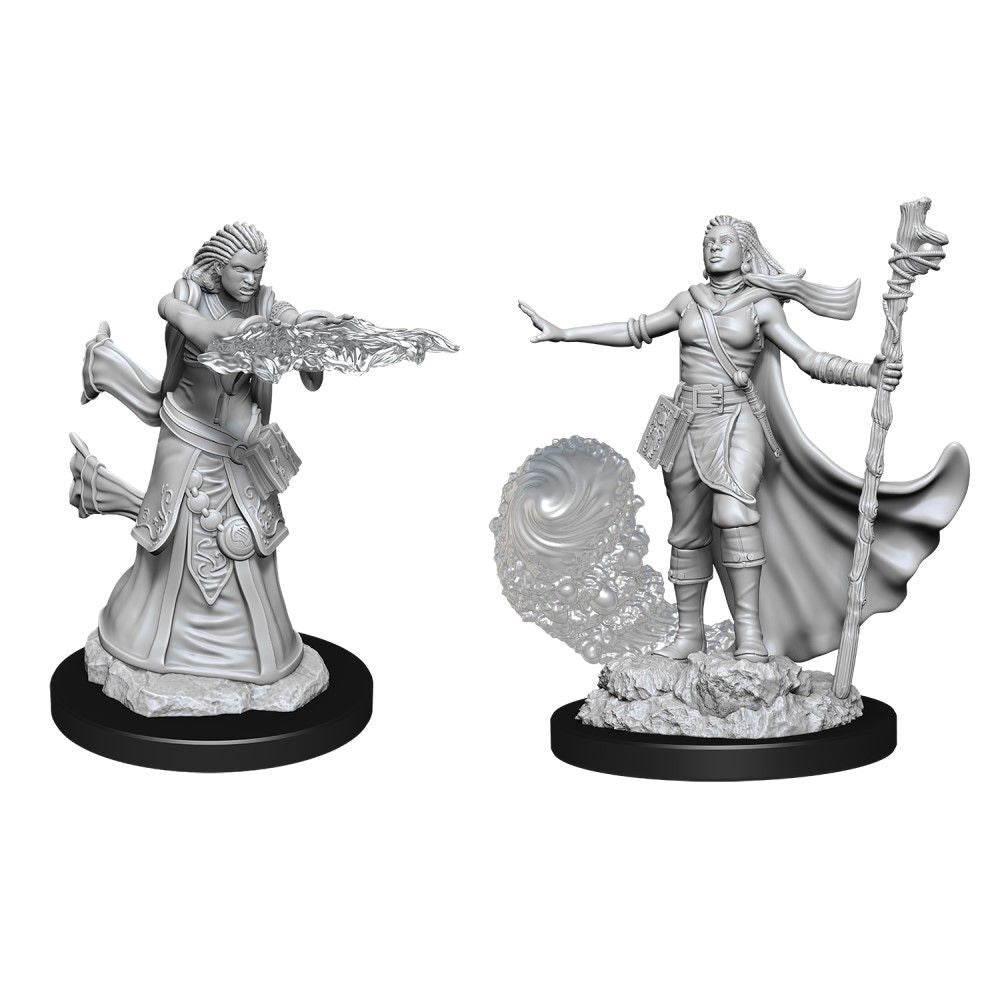 Human Female Wizard - D&D Nolzurs Marvelous Unpainted Miniatures