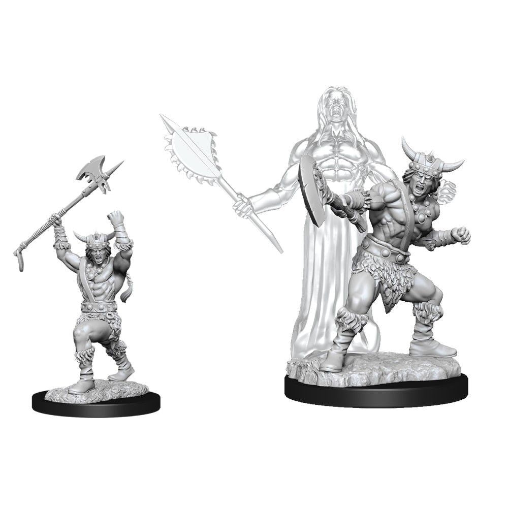 Human Male Barbarian - D&D Nolzurs Marvelous Unpainted Miniatures