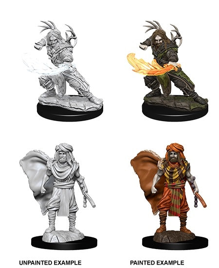 Human Male Druid #2 - D&D Nolzurs Marvelous Unpainted Miniatures