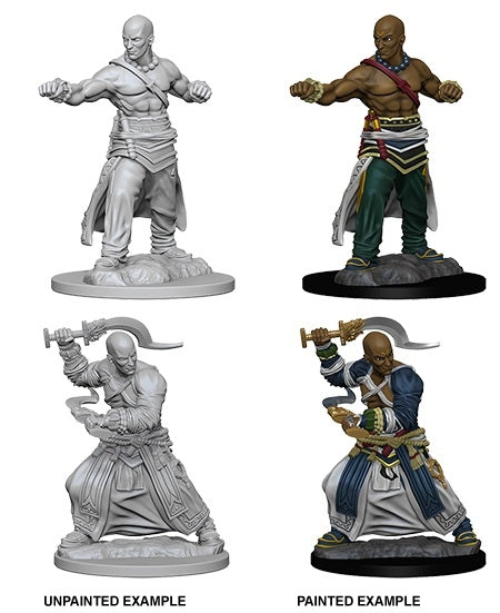 Human Male Monk - D&D Nolzurs Marvelous Unpainted Miniatures