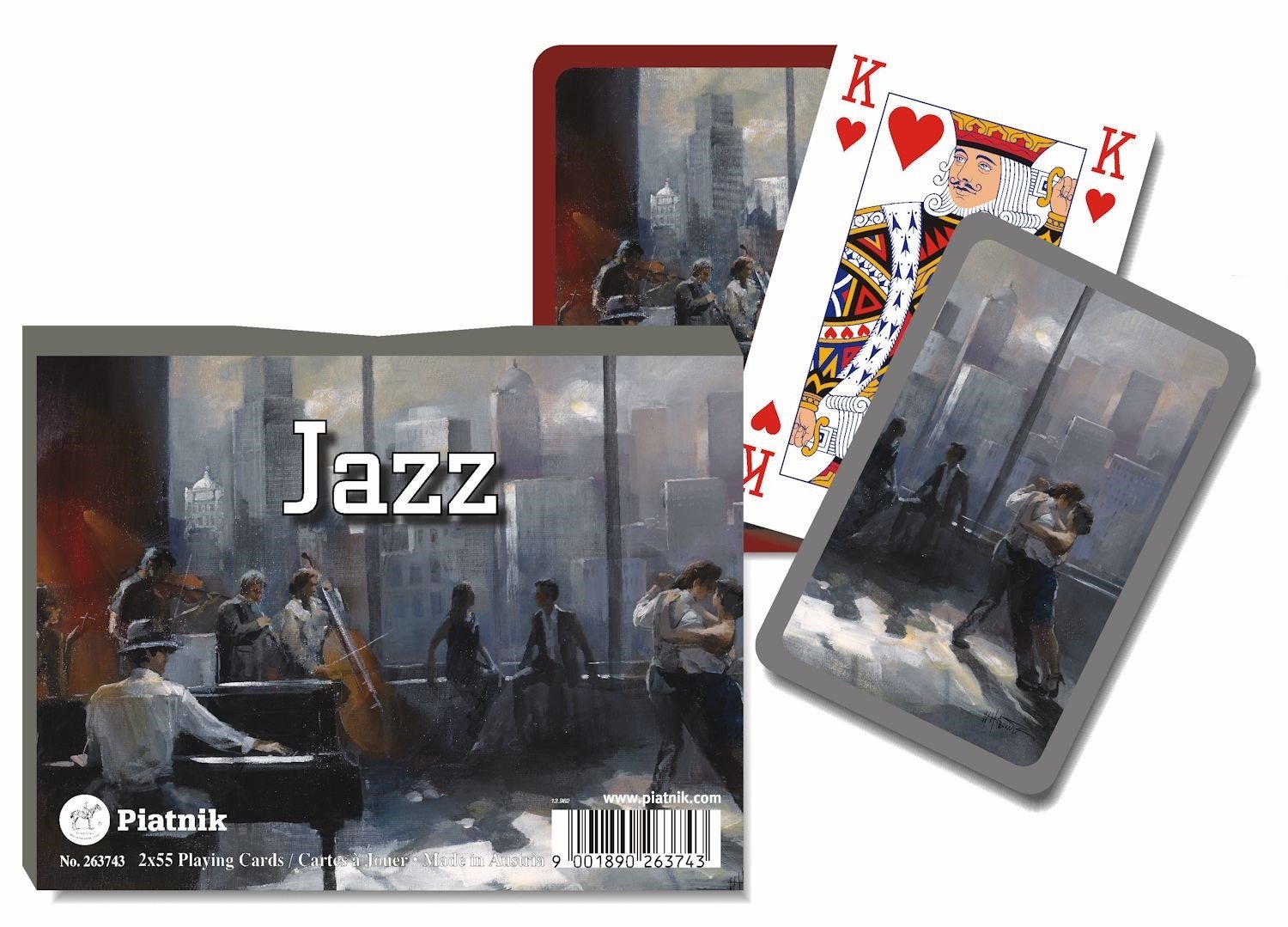Jazz - Piatnik Playing Cards Double Deck
