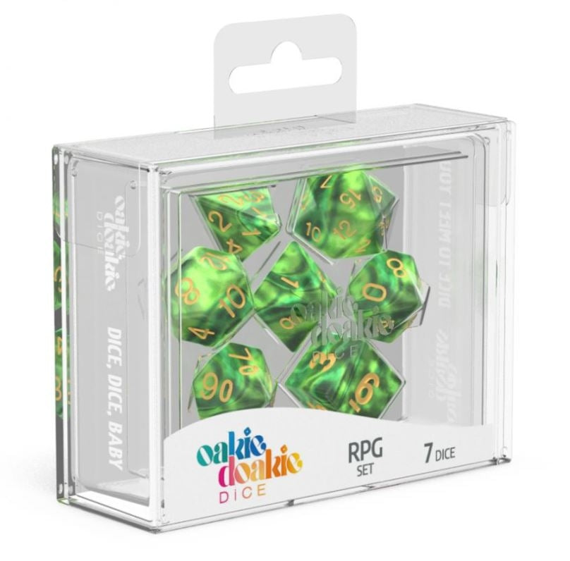 Jungle (7) - GemiDice - Oakie Doakie Dice RPG Set