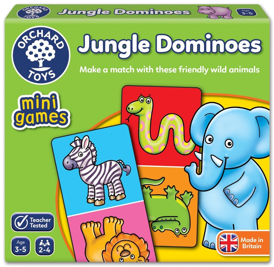 Jungle Dominoes - Mini Games Orchard