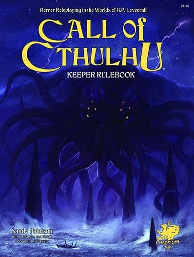 Keepers Rulebook - Call of Cthulhu 7th Edition
