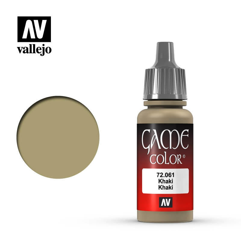 Khaki 18 ml Vallejo Game Colour