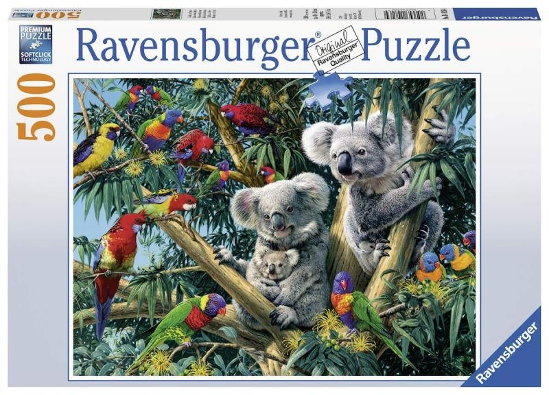 Koalas in a Tree Puzzle 500pc
