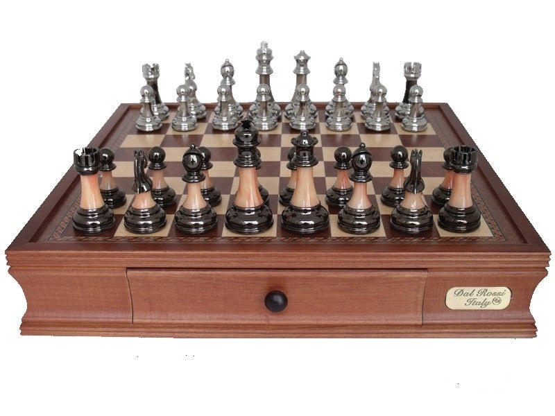 L2026DR - Metal/Marble Chess SET