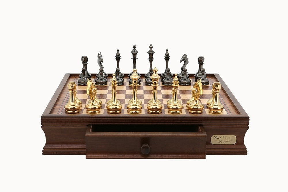 L2217DR - Brass Cap Chess SET