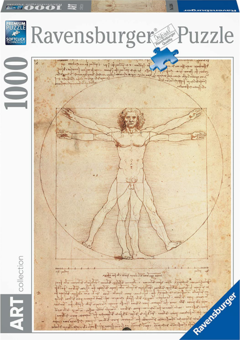 Leonardo Da Vinci Uomo Vitruviano 1000pc