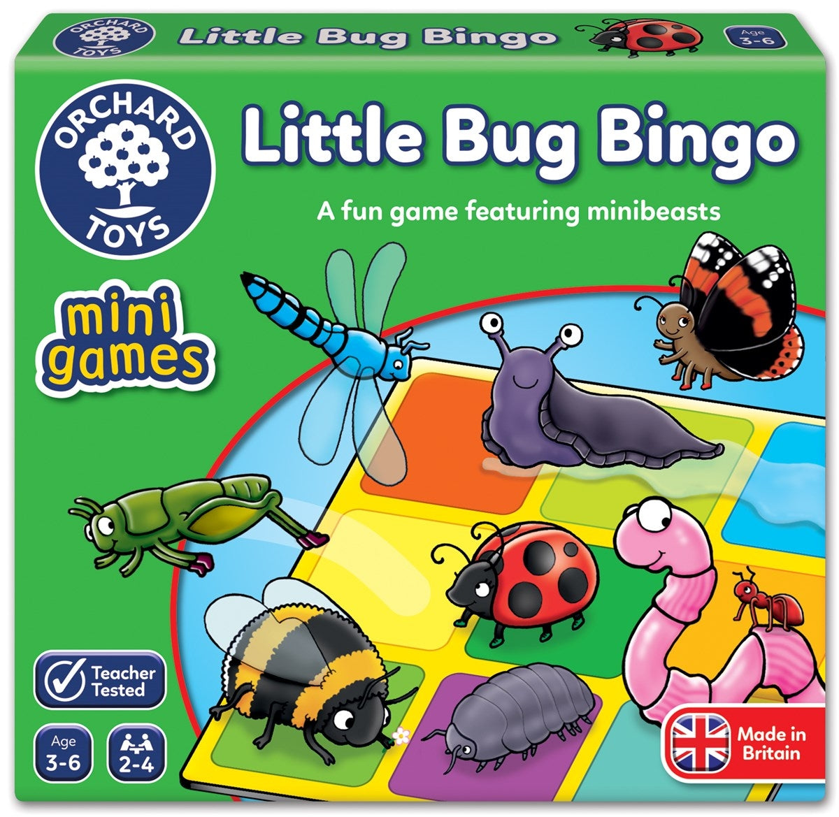Little Bug Bingo - Mini Games Orchard