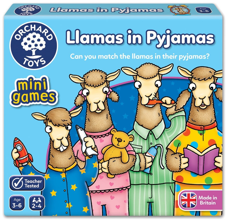 Llamas in Pyjamas - Mini Games Orchard