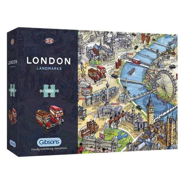 London Landmarks 1000pc - Gibsons