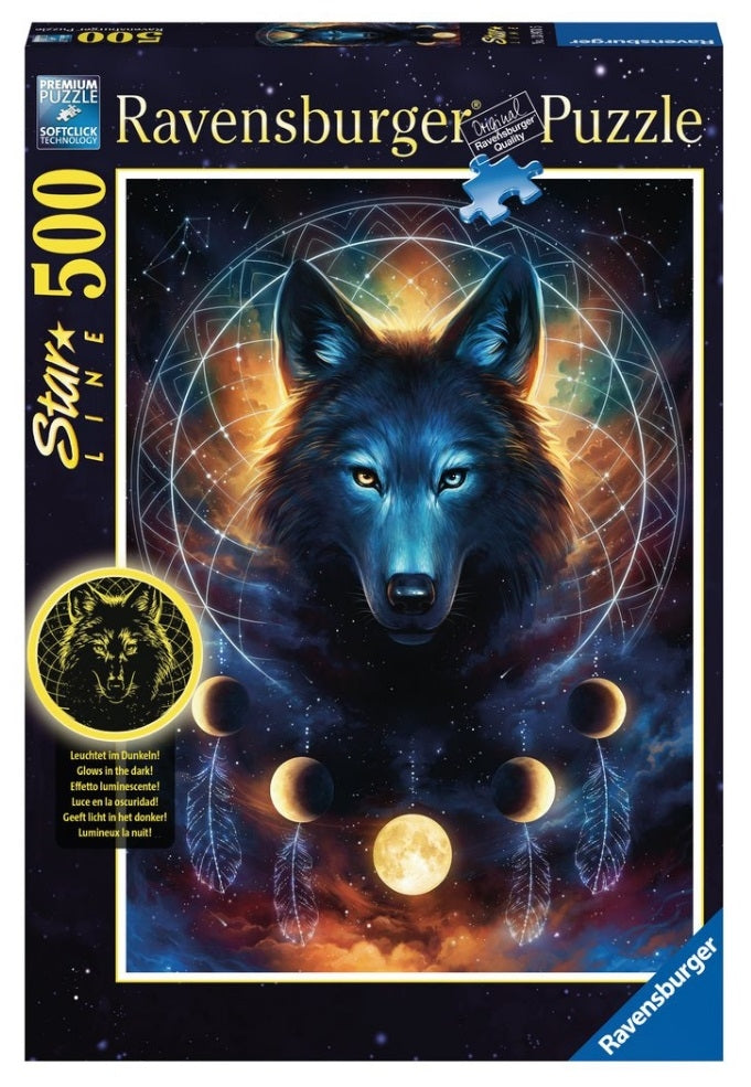 Lunar Wolf Puzzle 500pc