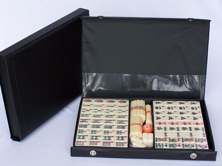 Mahjong Set- Vinyl Case with Sticks