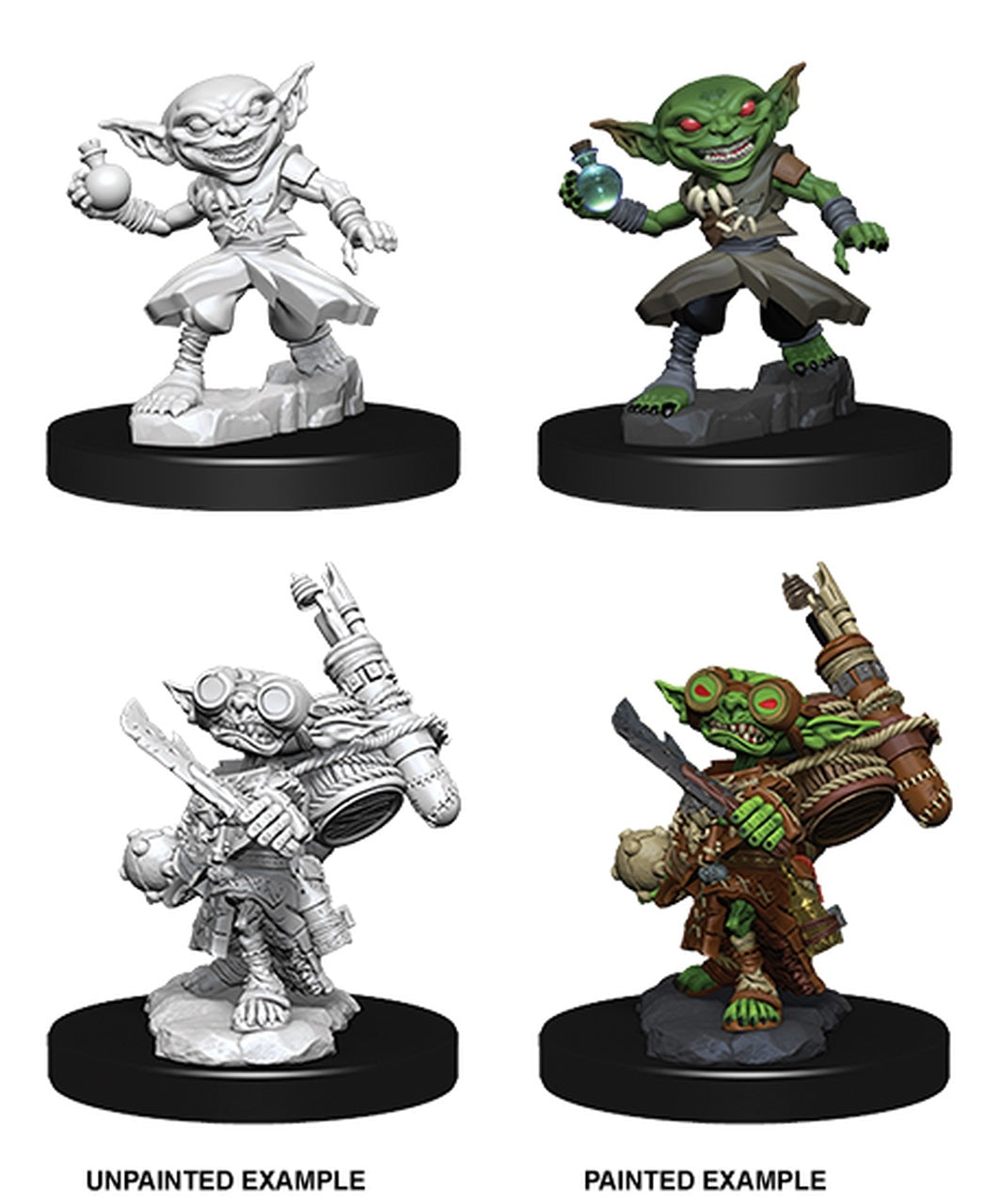 Goblin Male Alchemist - Pathfinder Unpainted Miniatures