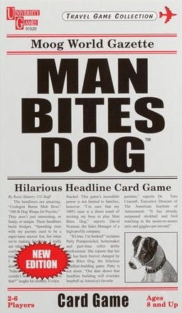Man Bites Dog Card Game - TIN