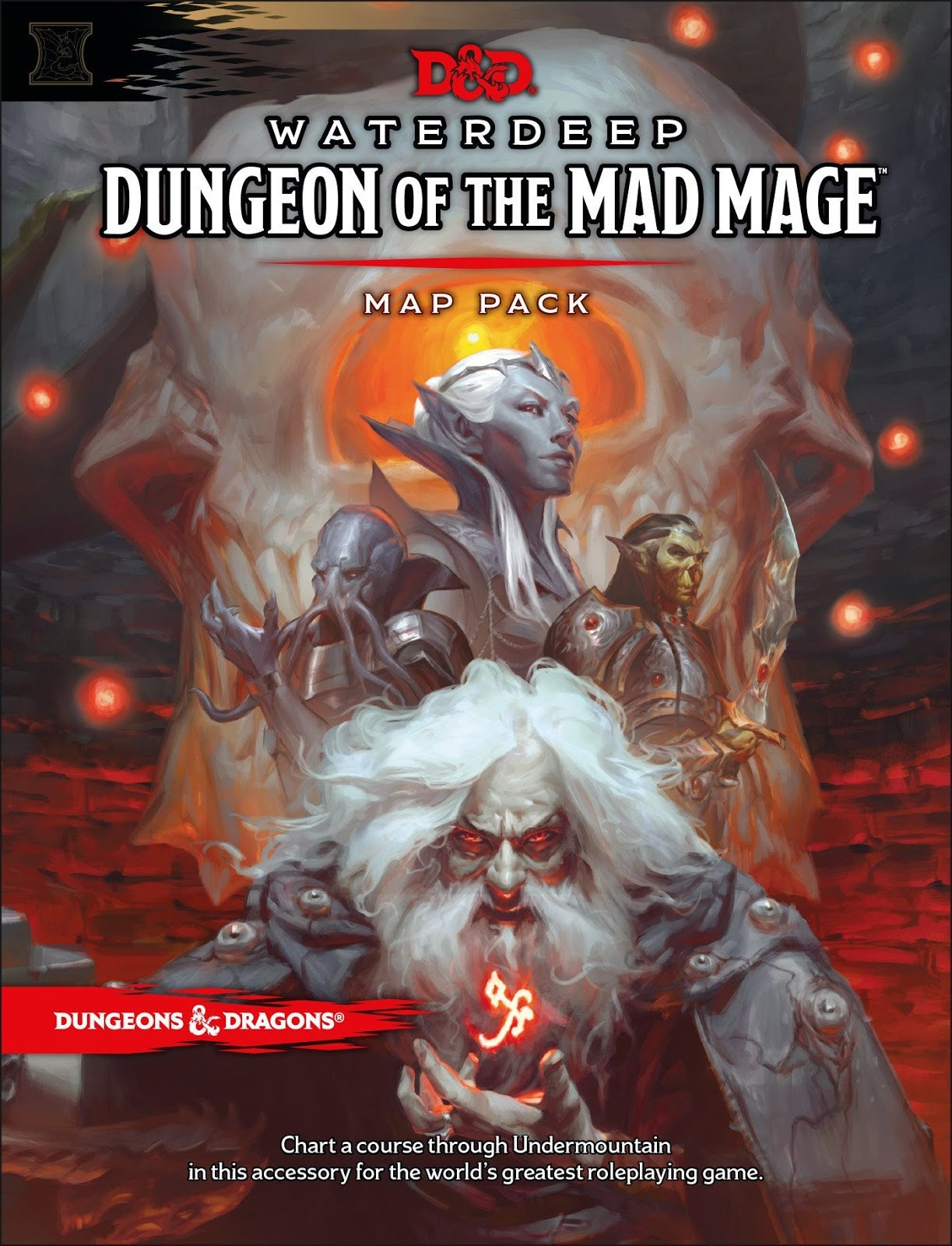 Map Pack - Waterdeep Dungeon of the Mad Mage - D&D