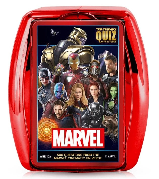 Marvel Top Trumps Quiz