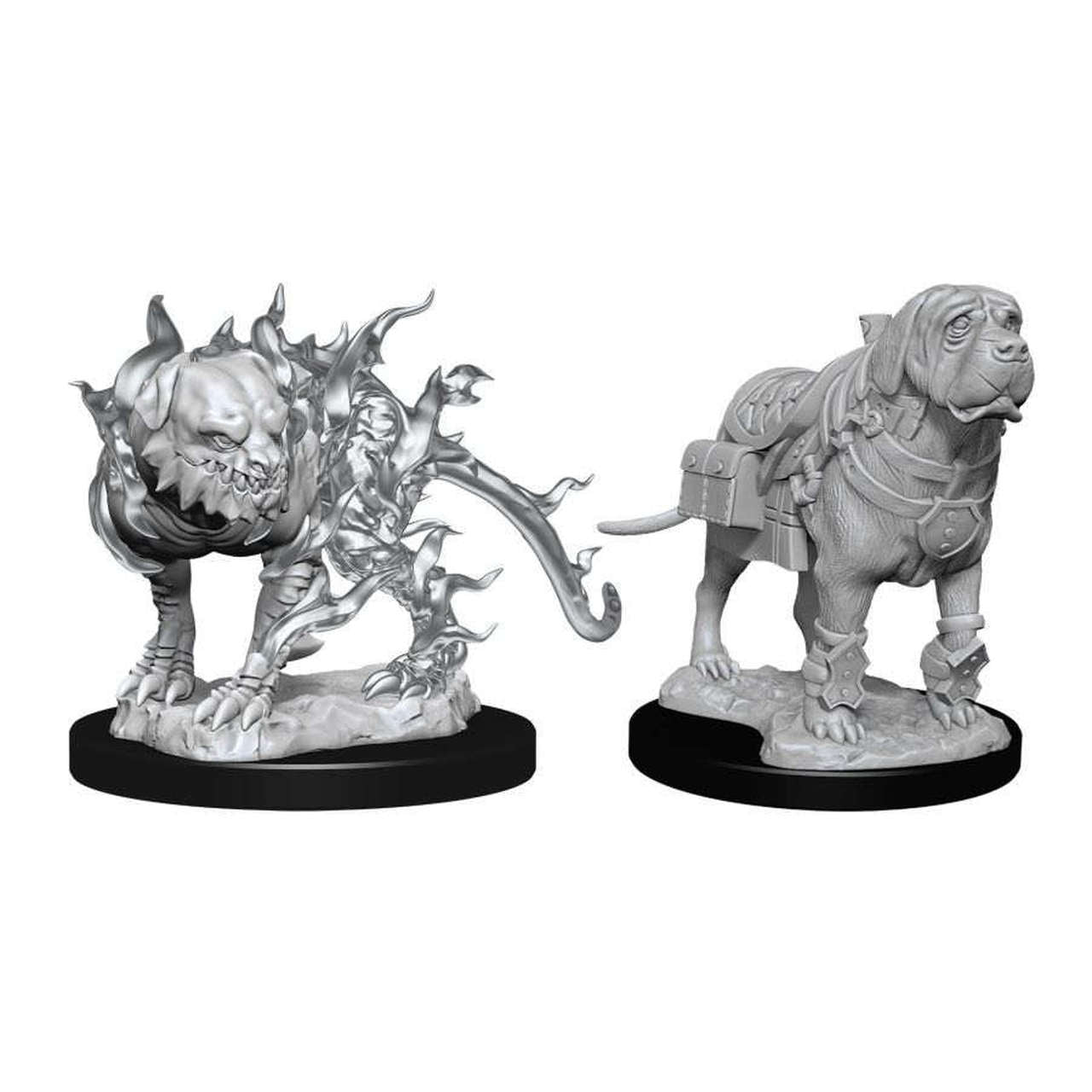 Mastif & Shadow Mastif - D&D Nolzurs Marvelous Unpainted Miniatures