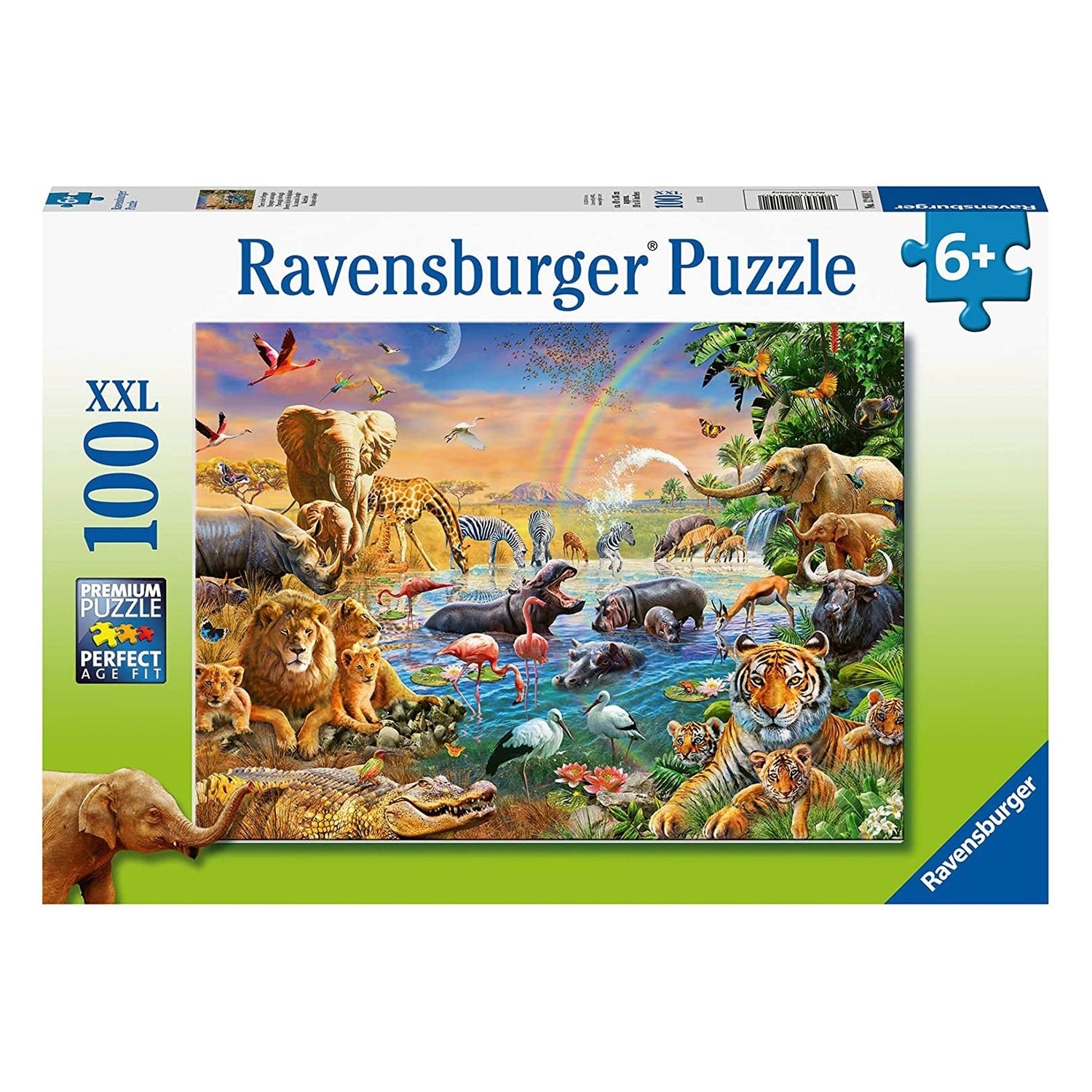 Savannah Jungle Waterhole 100p - RAVENSBURGER