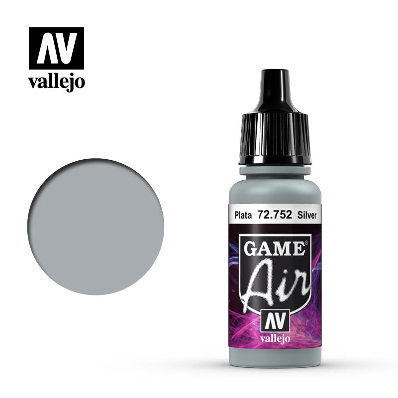 Metallic Silver - Vallejo Game Colour - 17 ml