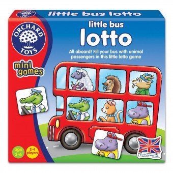 Little Bus Lotto - Mini Games Orchard