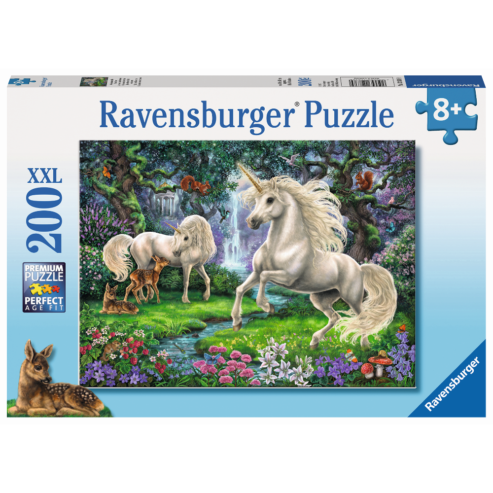 Mystical Unicorns Puzzle 200pc