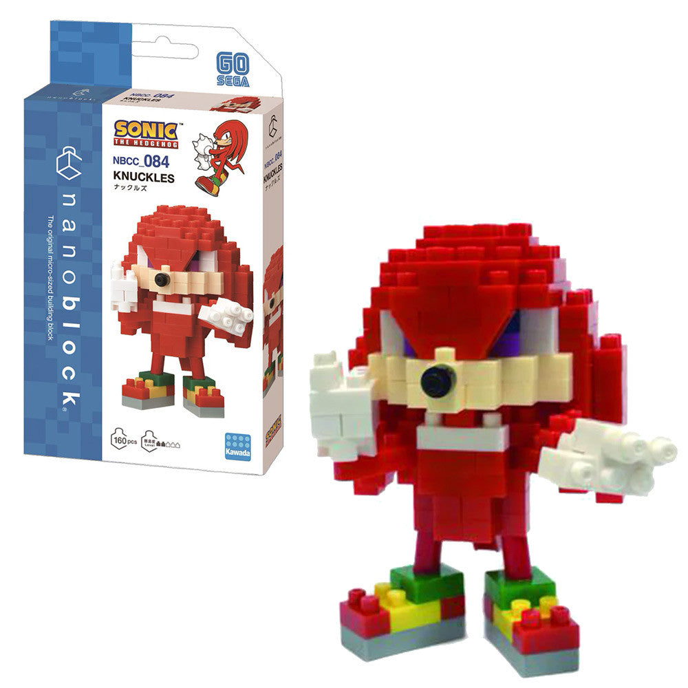 Sonic The Hedgehog - Knuckles - NanoBlocks