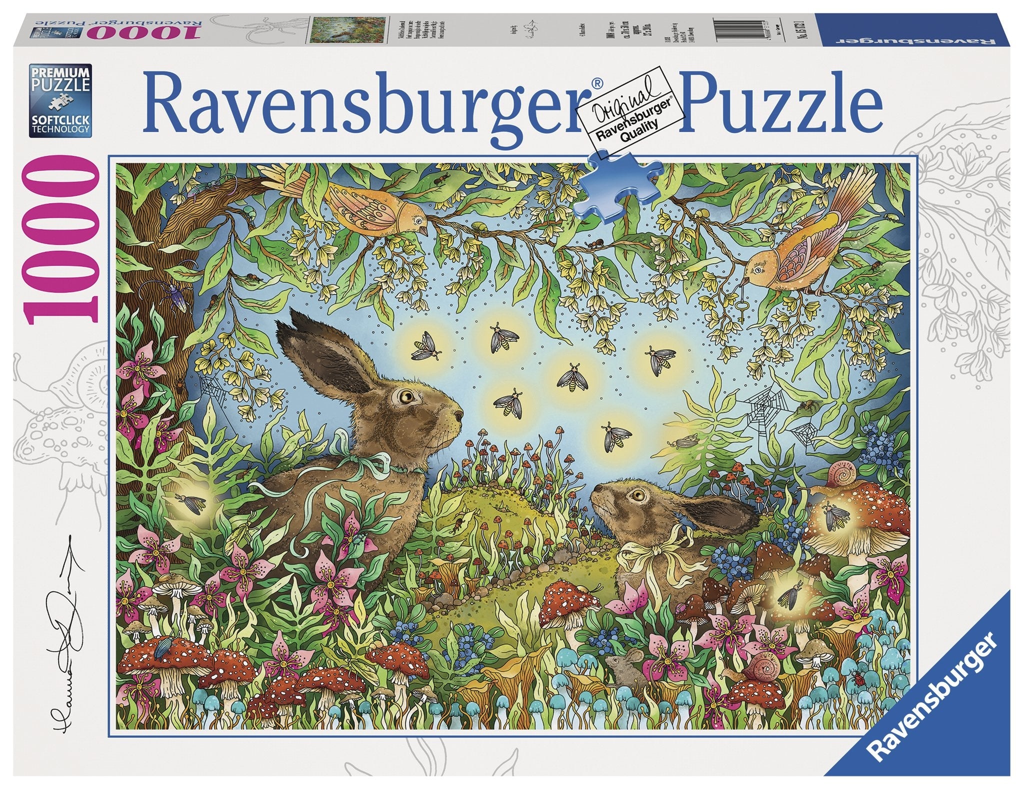 Nocturnal Forest Magic Puzzle 1000pc