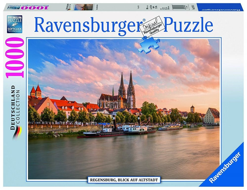 Old Town, Regensburg Puzzle 1000Pc