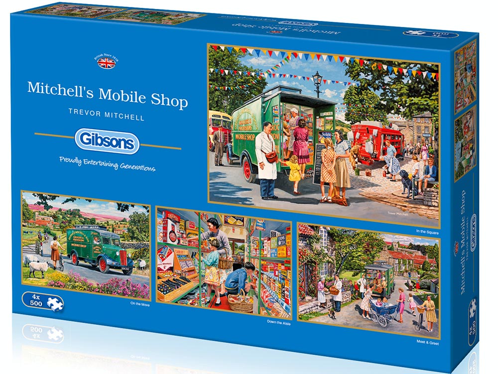 MITCHELLS MOBILE 4 x 500pcs - Gibsons