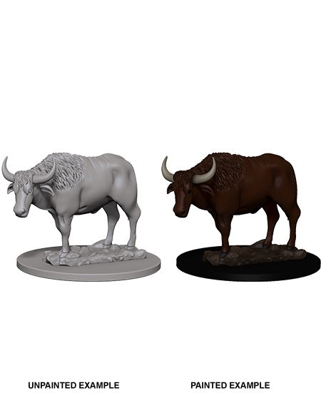 Oxen - WizKids Deep Cuts Unpainted Miniatures