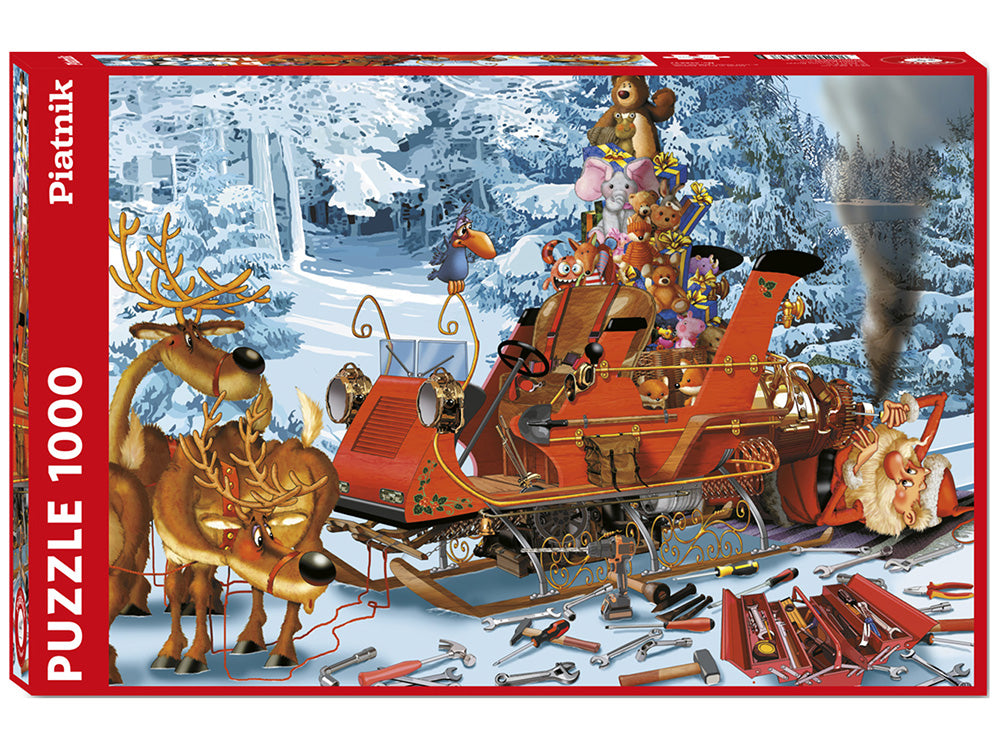 Santa's Sleigh Repair - 1000pc