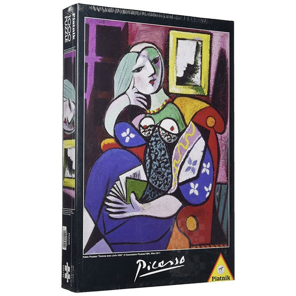 PICASSO, LADY WITH BOOK 1000pc