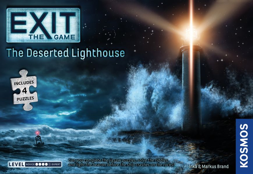 The Deserted Lighthouse Jigsaw Puzzle and Game - Exit the Game
