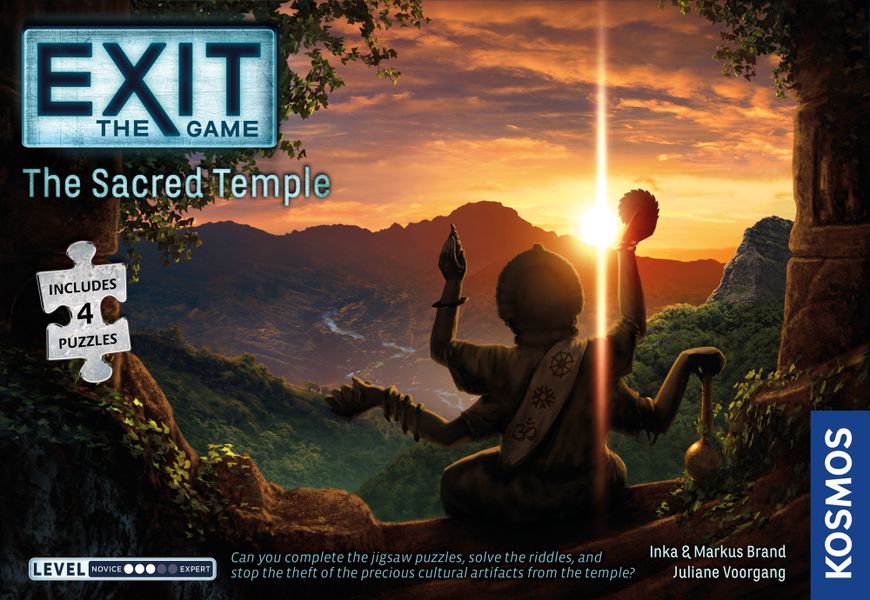 The Sacred Temple Jigsaw Puzzle and Game - Exit the Game