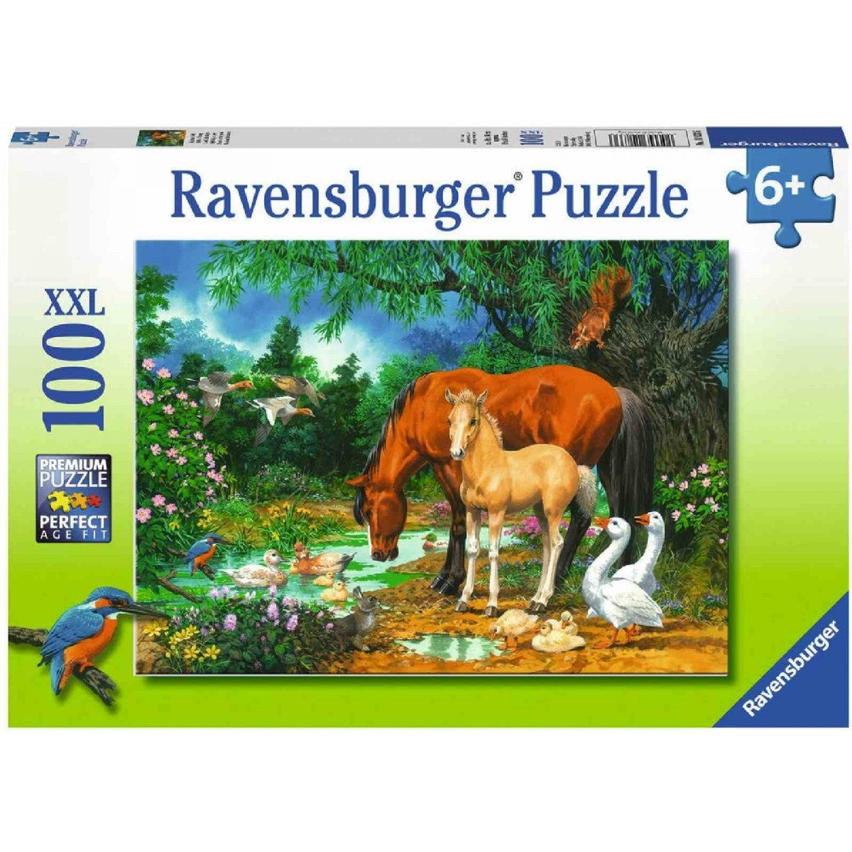 Ponies at the Pond Puzzle 100pc