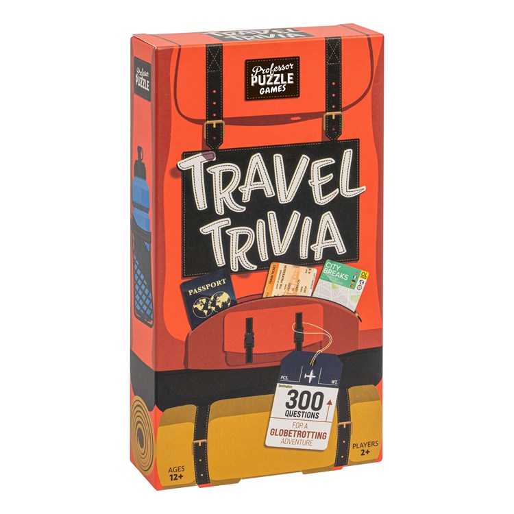 Travel Trivia Card Game