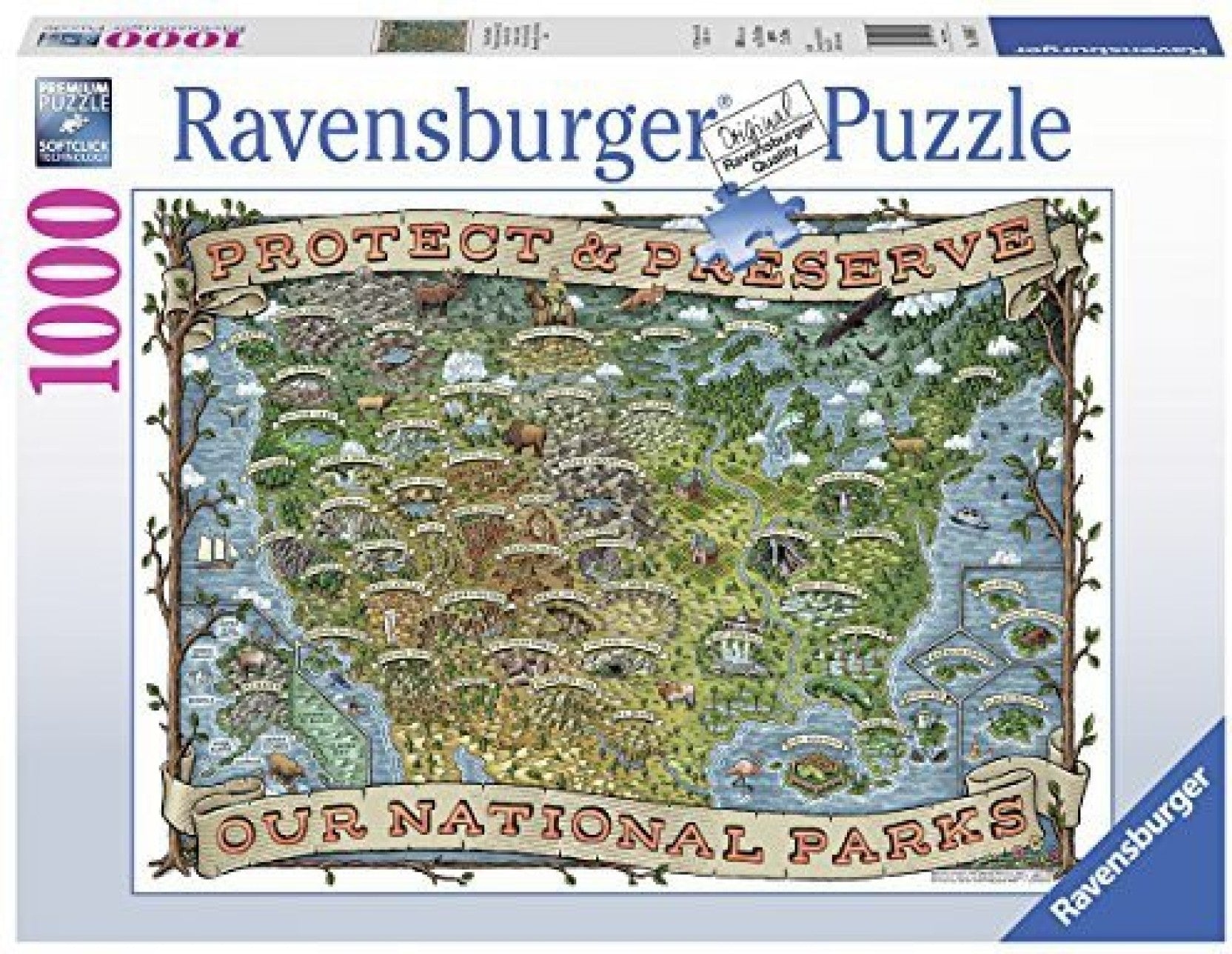 Protect And Preserve Usa Puzzle 1000Pc