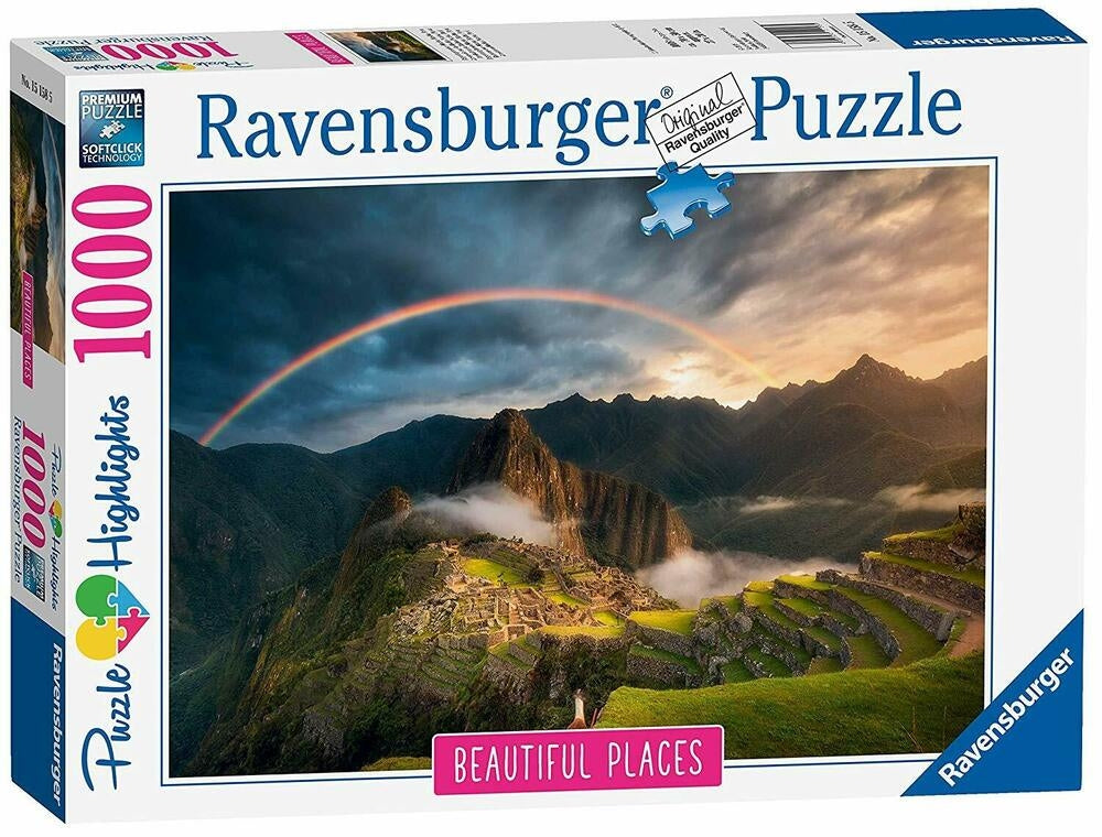 Rainbow over Machu Picchu Peru 1000pc - NEW 2019