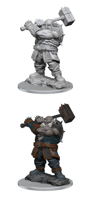 Enlarged Duergar - Pathfinder Deep Cuts Unpainted Miniatures