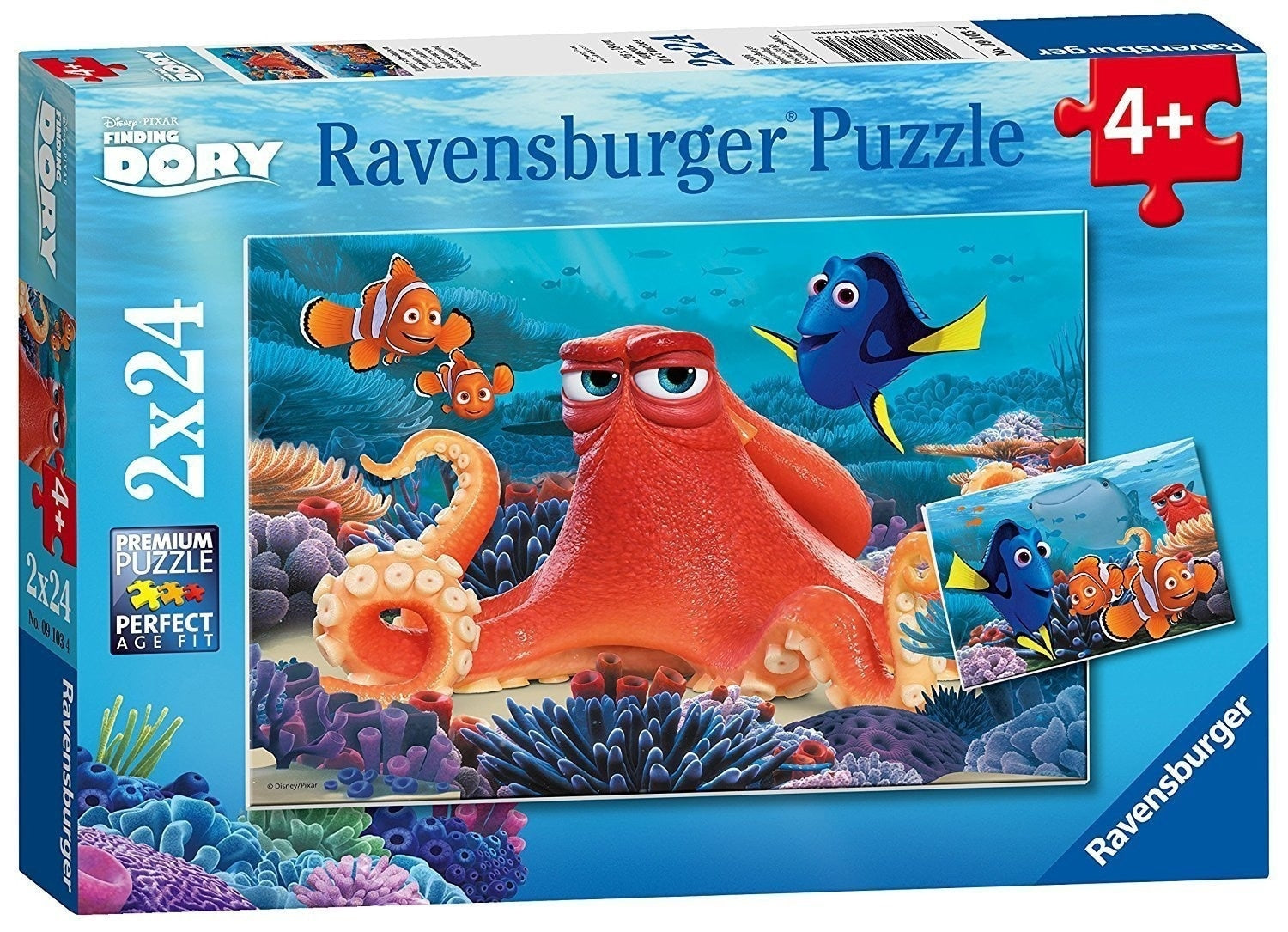 Disney Finding Dory Puzzle 2x24pc
