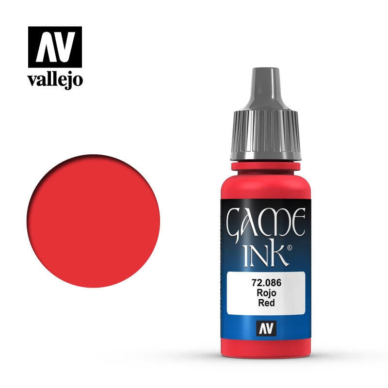 Red 18 ml Vallejo Game Ink