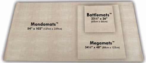 Reversible Mondomat 1inch Square & 1inch Hex