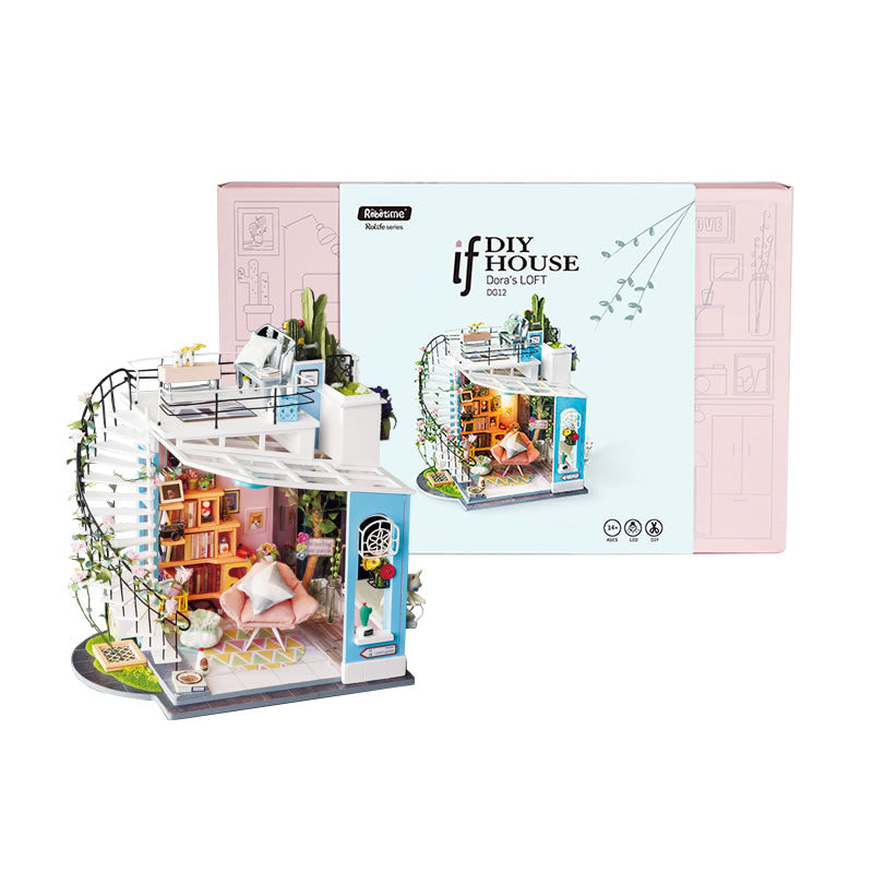 DORAS LOFT - DIY MINI HOUSE - ROBOTIME