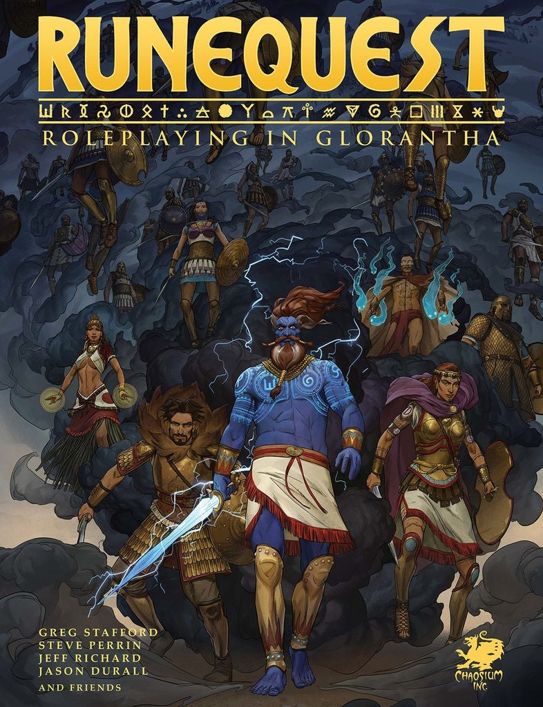 Runequest - Roleplaying in Glorantha Core Rulebook