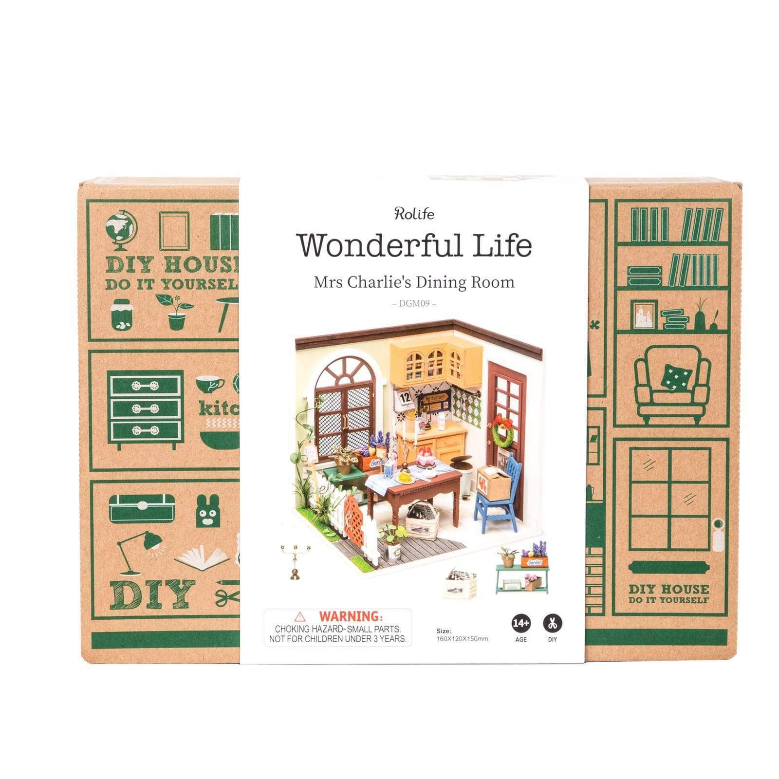 MRS CHARLIES DINING - DIY MINI HOUSE - ROBOTIME