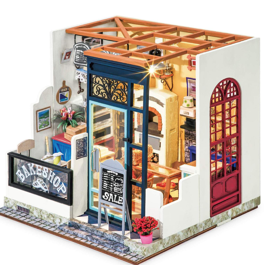 NANCYS BAKE SHOP - DIY MINI HOUSE - ROBOTIME