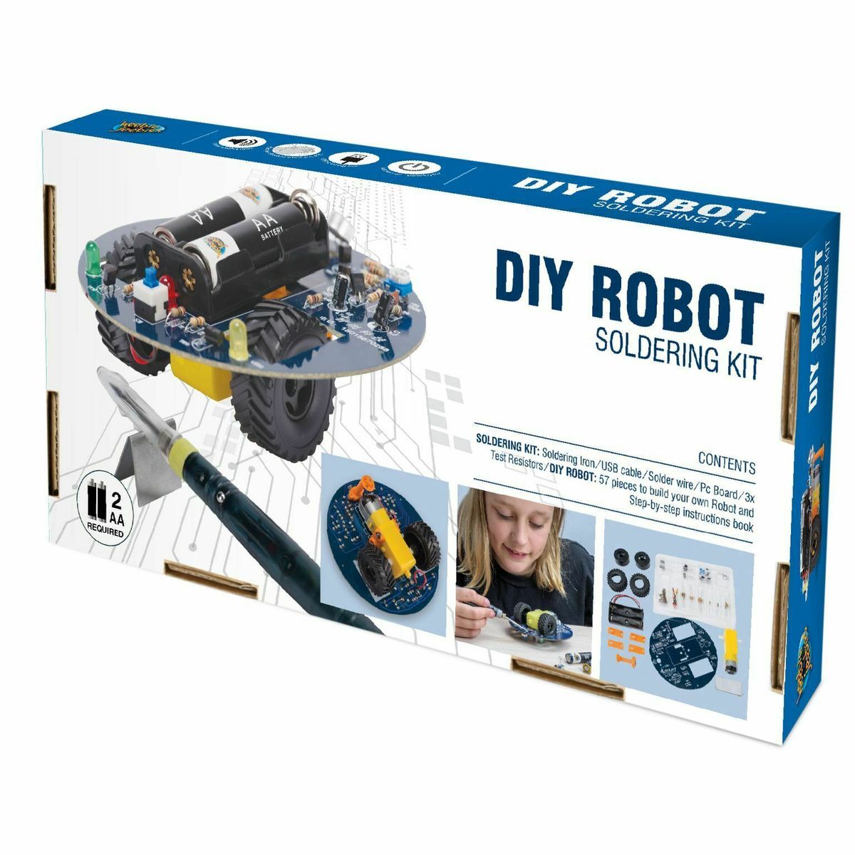 DIY Robot - Soldering Kit Complete Set
