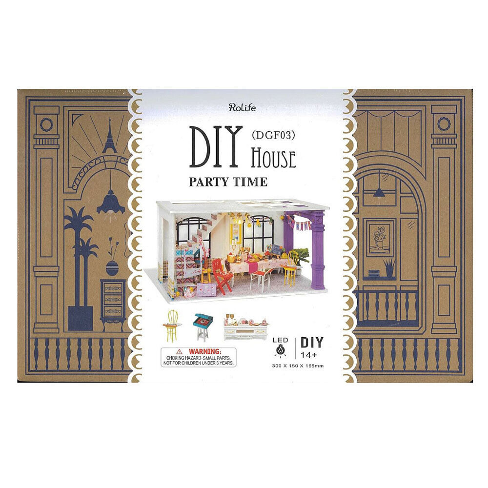 PARTY TIME - DIY MINI HOUSE - ROBOTIME